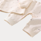 AI-generates product visualization - Embroidered Flower Comfort Set — Ivory