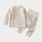 AI-generates product visualization - Floral Print Comfort Set — Ivory