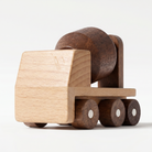 AI-generates product visualization - Wooden Cement Mixer Push Toy 